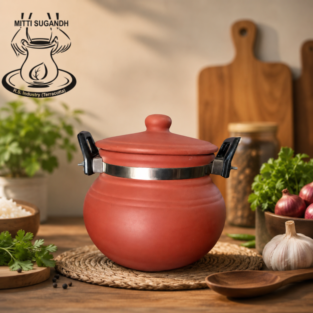 Earthen Dal Handi 3L