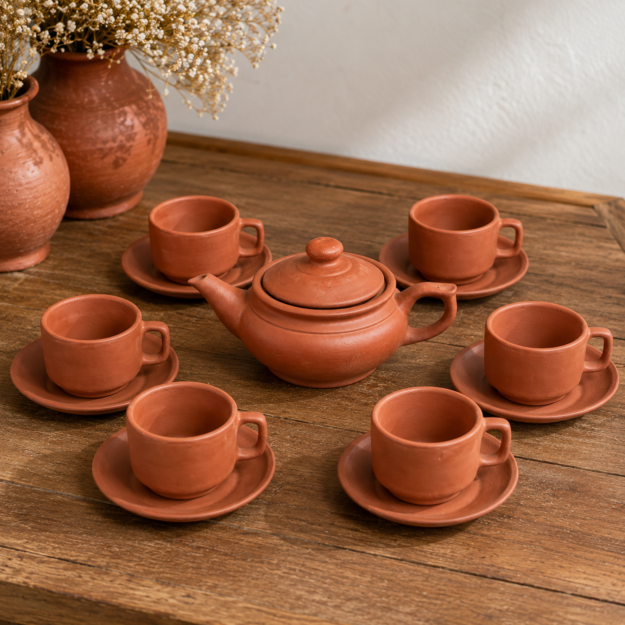 Terracotta Tea Set