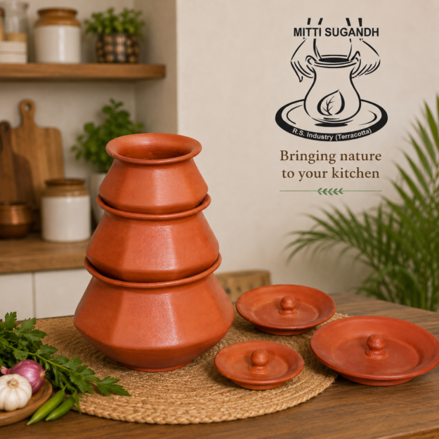 Earthen Handi set